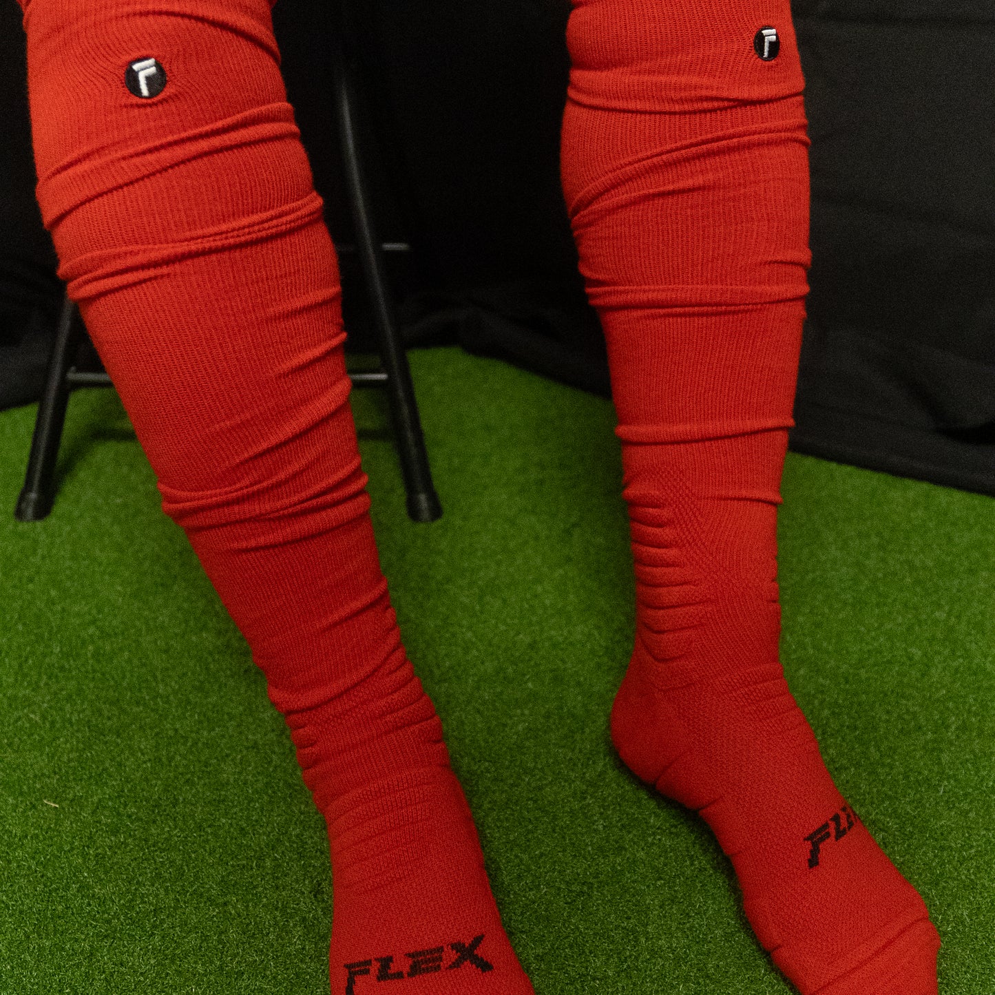 Premium Football Long Scrunch Socks